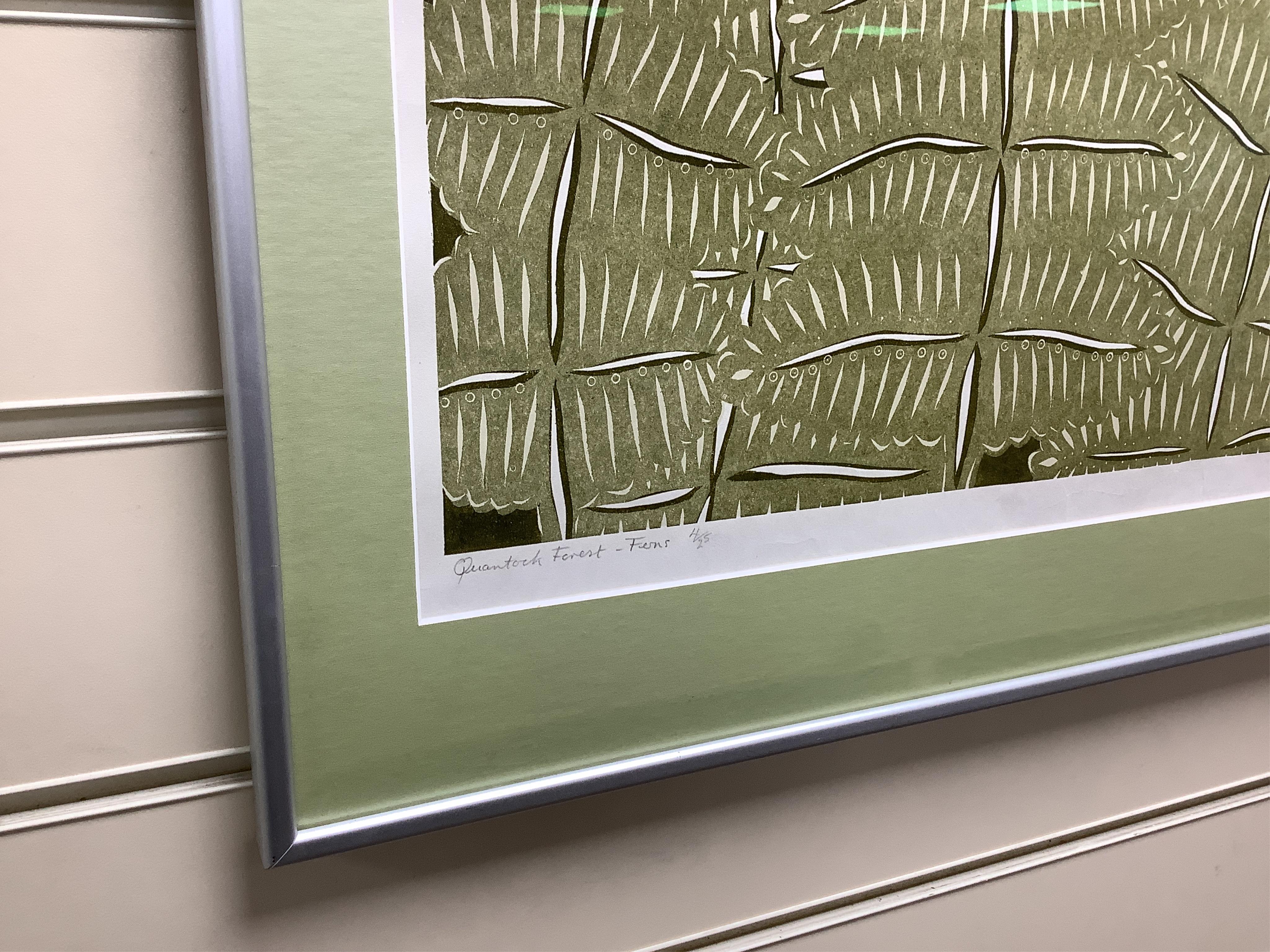 Gerald Clements, three screen prints, each signed in pencil to include an artist's proof example, titled 'Kilve Suite - Stream Vierato' dated 1973, largest 43 x 53cm